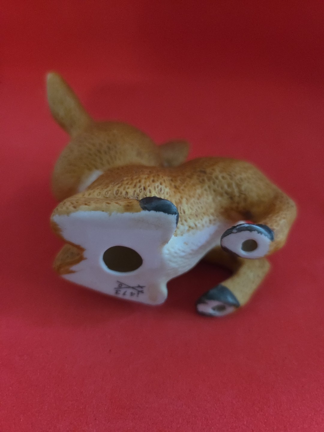 Vintage Ceramic HOMCO #1473 Fawn Baby White Tail Deer.
