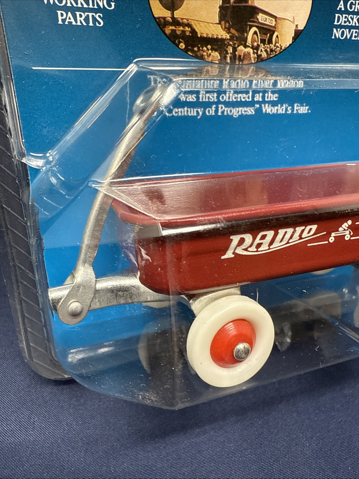 NEW 1990 Miniature Mini Radio Flyer Wagon Model #1 Sealed in Packaging BRAND NEW