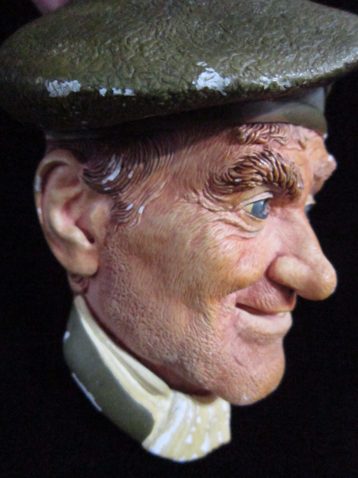 Vintage Bossons Chalkware Head “JOCK” the Scotsman ©1969 Great Britain 3D Decor