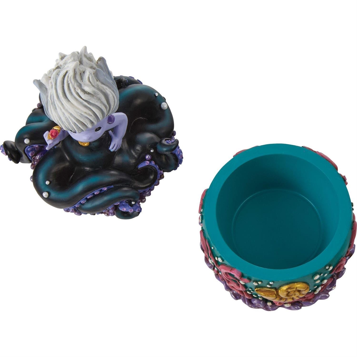 ❦ New PRECIOUS MOMENTS DISNEY Trinket Box URSULA Little Mermaid Villain Figurine