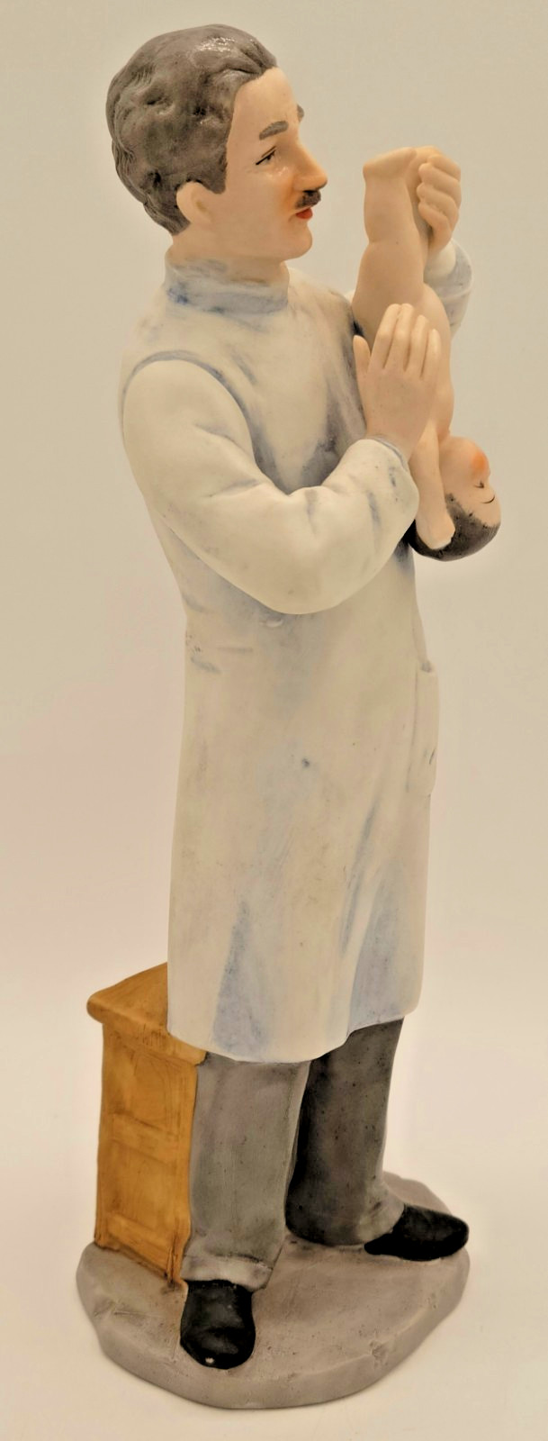 Alfro Alfretto London Porcelain Figurine Doctor Obstetrician Vintage FREE SHIP