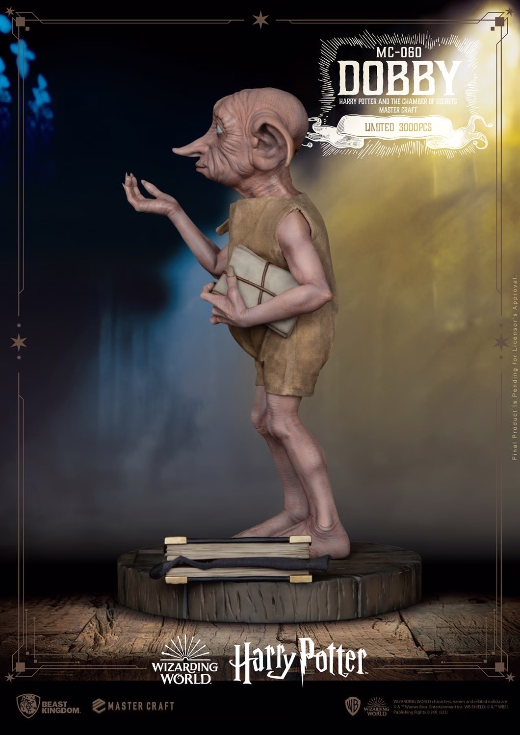 DOBBY Statues by Beast Kingdom harry potter limited edition rare
