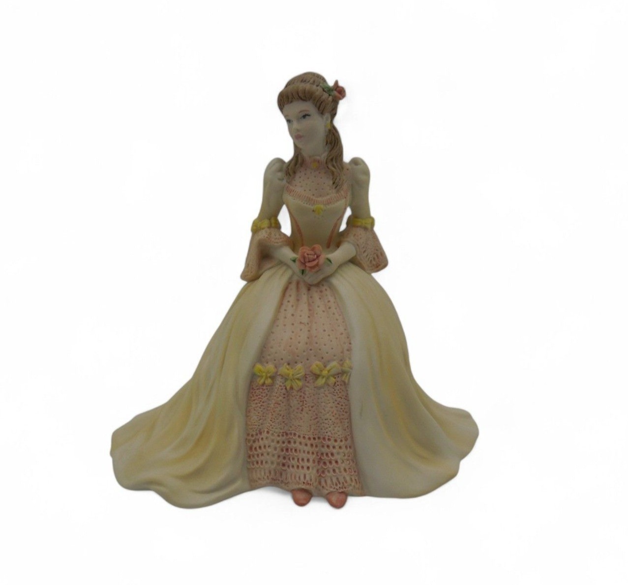 Vintage Coalport Beau Monde Kate Figurine 1993 Porcelain England Lady Figure