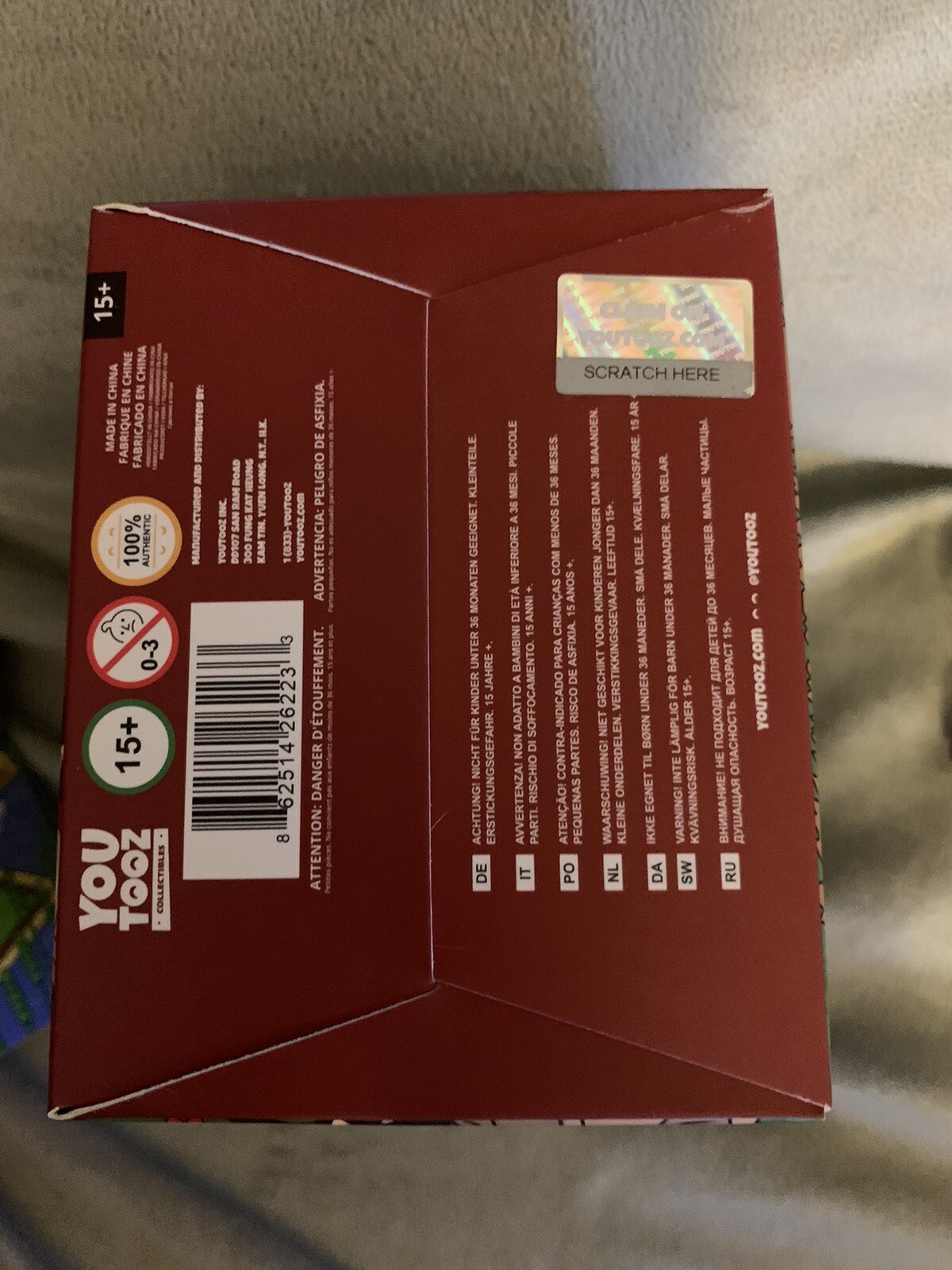 TommyInnit Youtooz Vinyl Figure #159 With Box And Cover Gaming Youtube