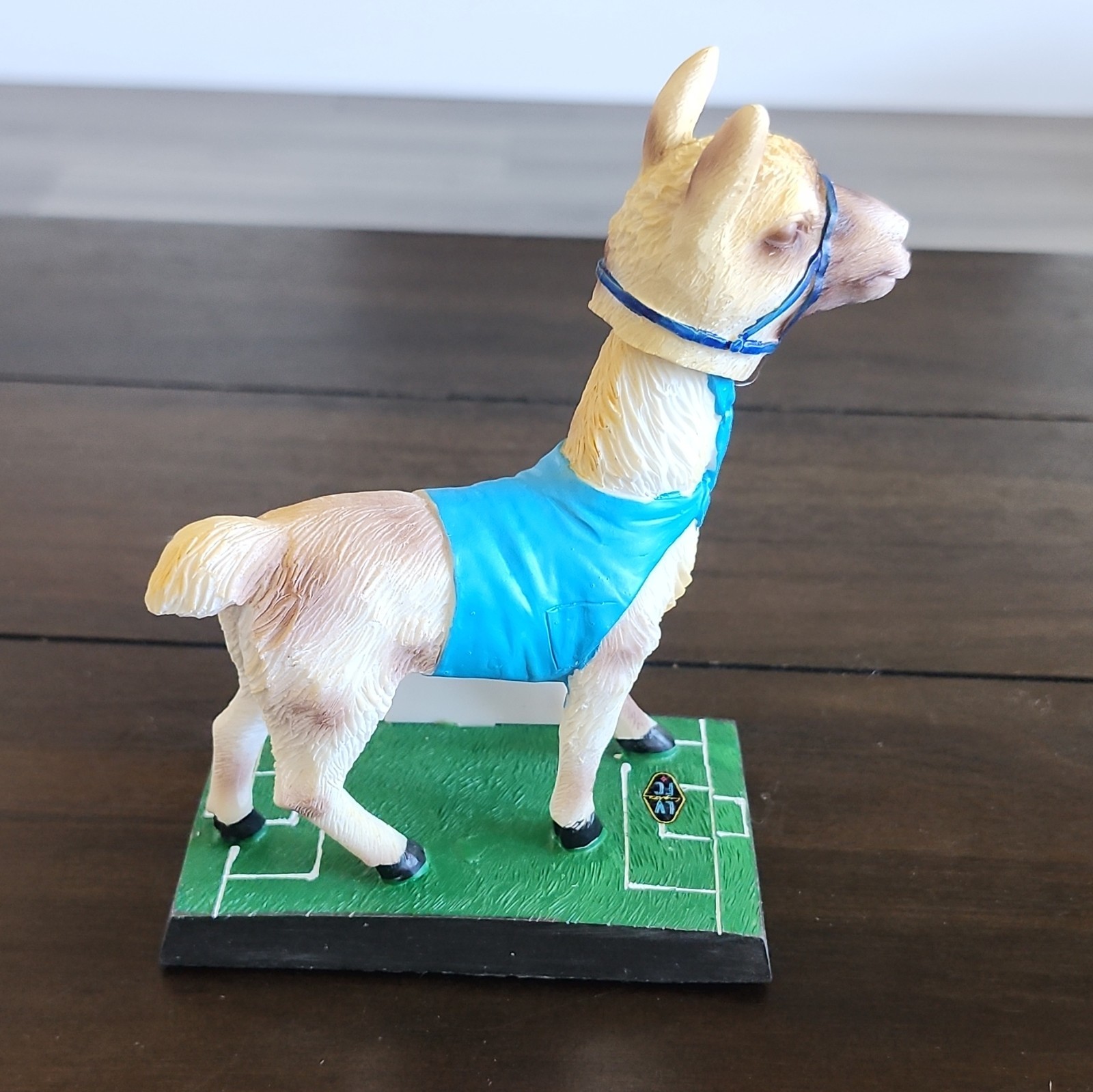 Las Vegas Lights FC Zappos Llama Resin Figurine w/ Soccer Field Base Kids