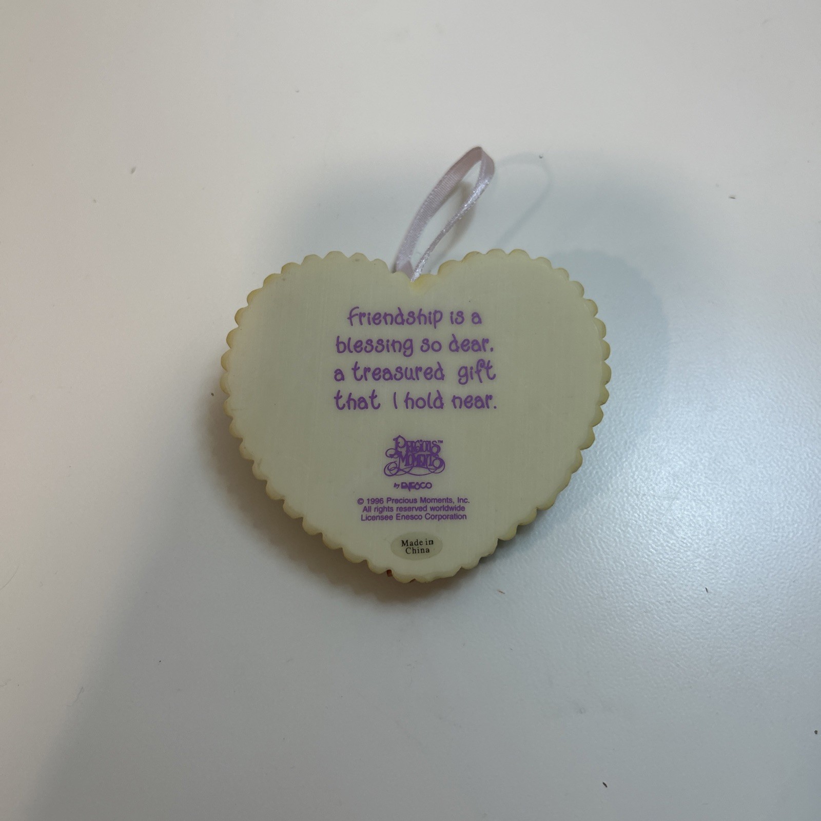 Precious Moments “To My Forever Friend” & 1996 Friendship Ornament