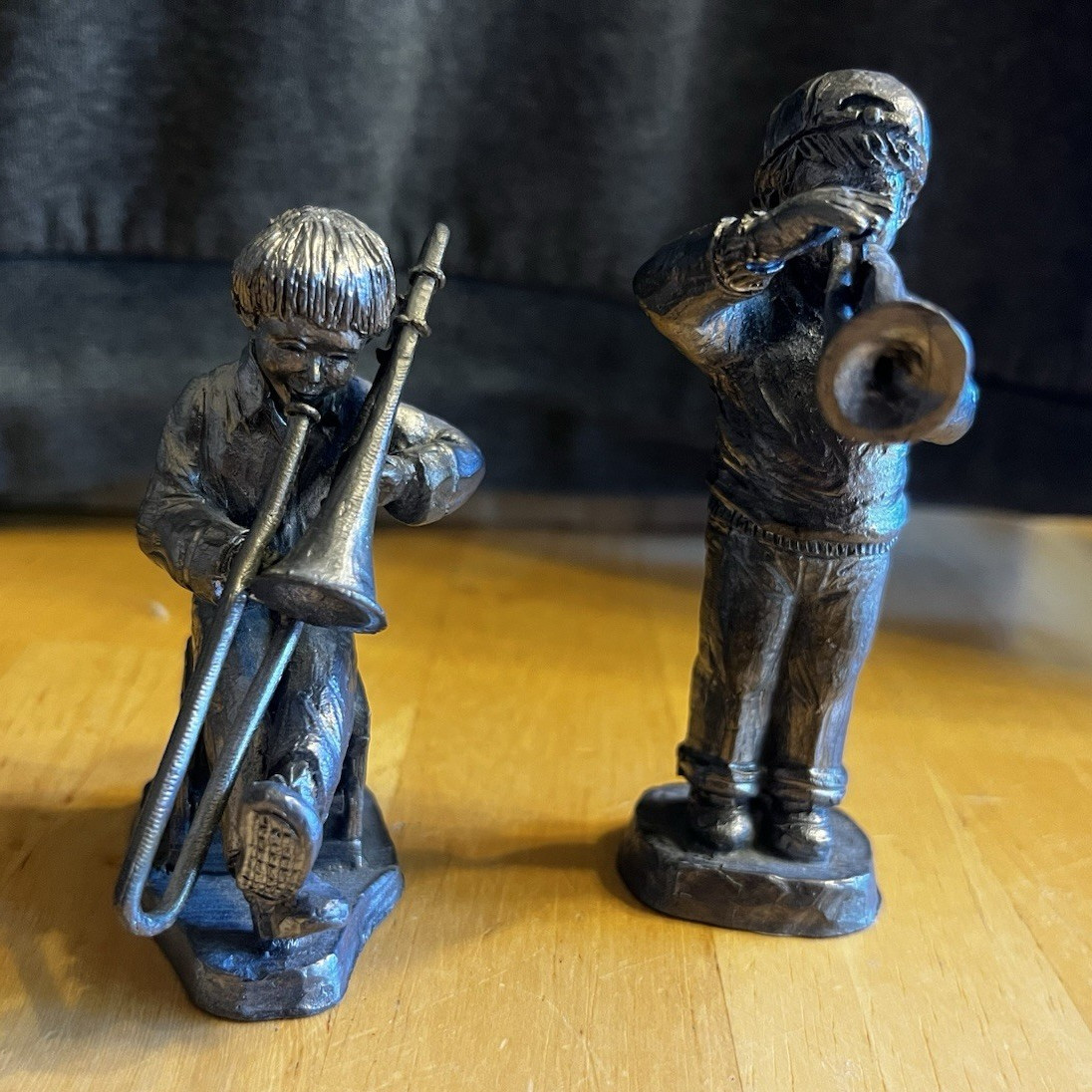 Michael Ricker Pewter Royce & Kelan 1992 Limited Edition Signed Figurines Set