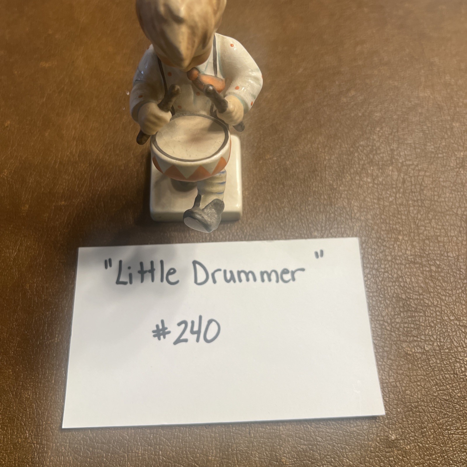Vintage Hummel Goebel Figurine ”Little Drummer Boy” 240 1955 Germany 4.5 inches