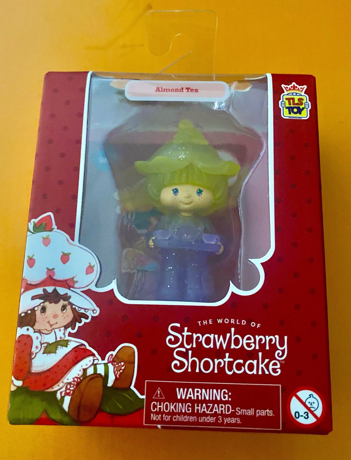 Almond Tea Strawberry Shortcake Miniature 3” Figurine (RARE CHASE) Series 2