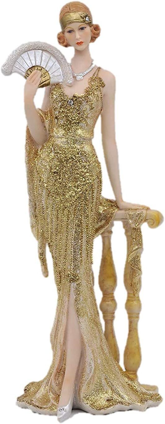 Comfy Hour Glamour Elegance Victorian Style Lady Collection Luxury Lady with Fan
