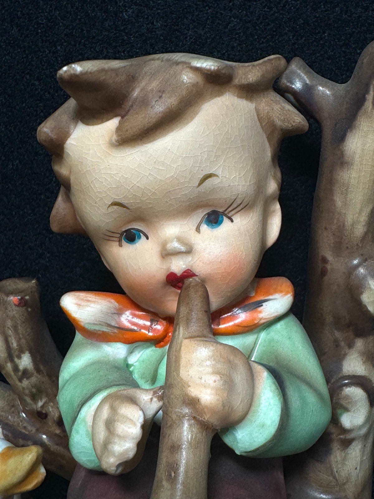 Vintage Erich Stauffer Backyard Harmony Porcelain Figurine #8213 5″ READ