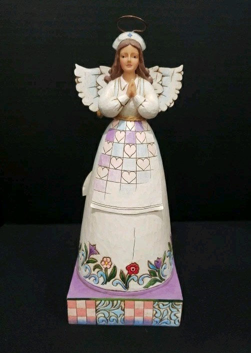 2006 Jim Shore Heartwood Creek “ANGEL of HEALING” Nurse Angel Figurine