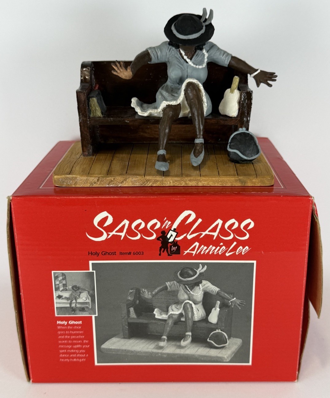 ANNIE LEE SASS ‘N CLASS – HOLY GHOST FIGURINE /5000 *NEW*