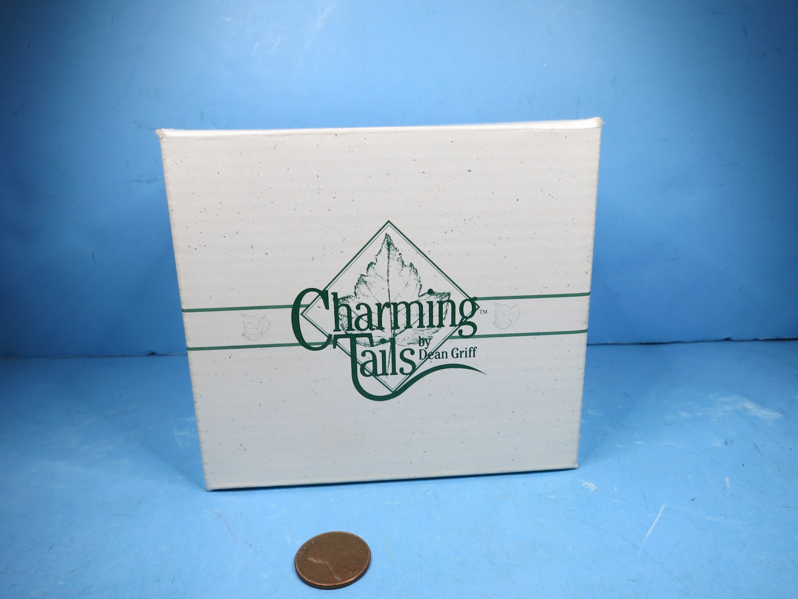CHARMING TAILS-Taggin’ Along Mouse Figurine-By Silvestri-USED With Box
