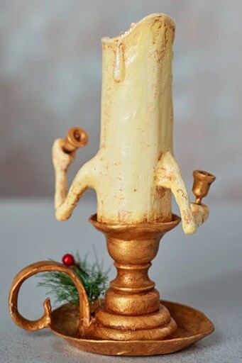 Jorge de Rojas Christmas Figurine ~ Bell Ringing Bob