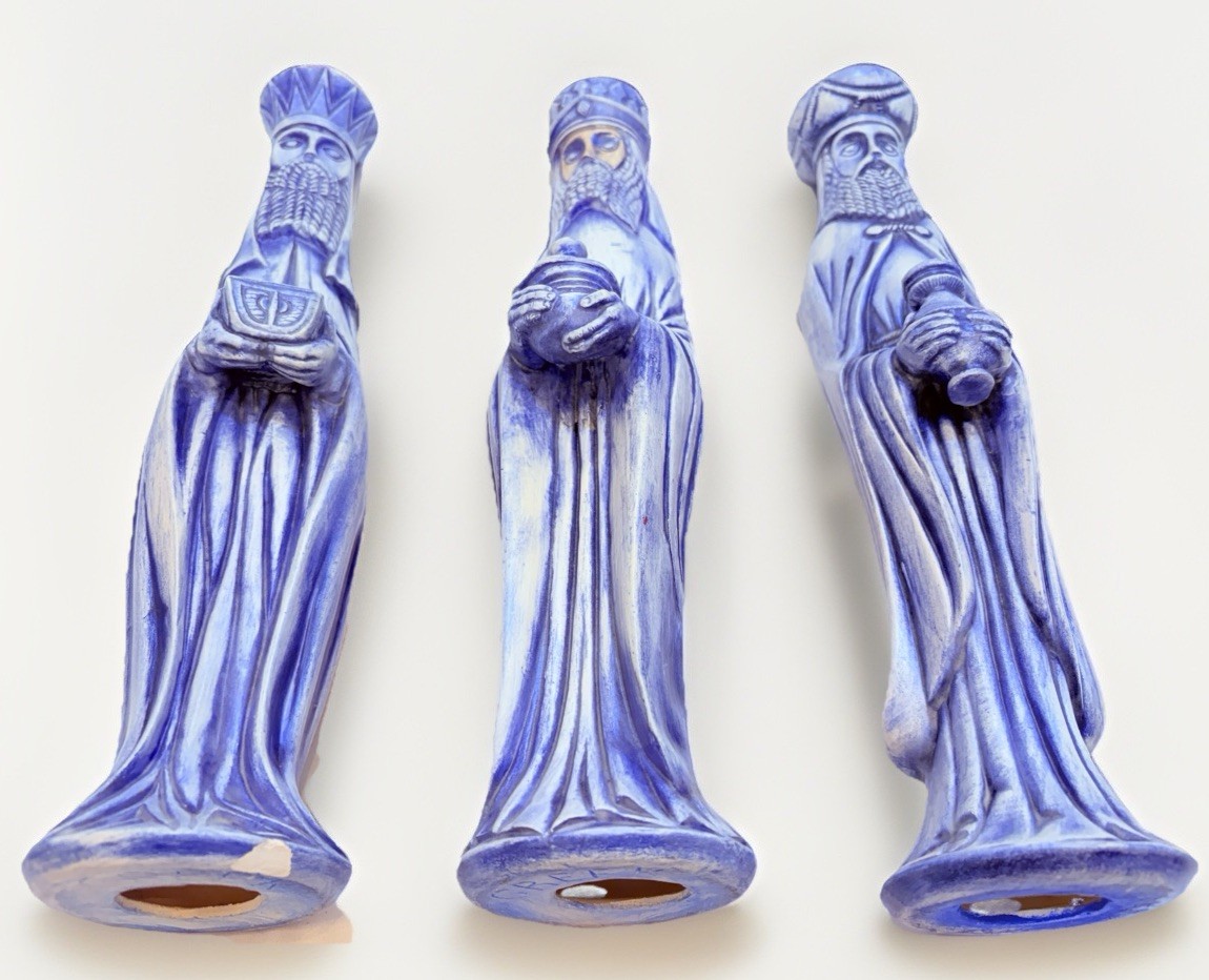 Greek Statues; (“Three Wise Men”).