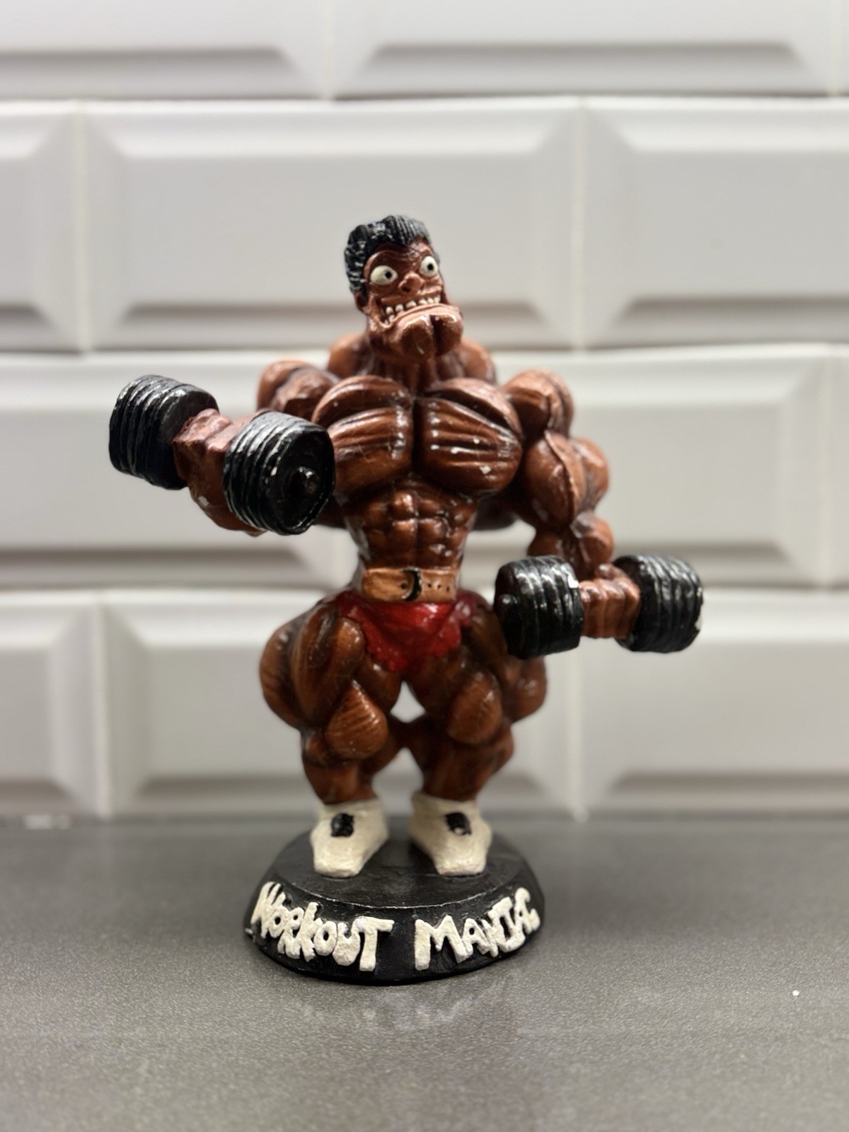 Workout Maniac MS109 Body Builder Rare Vintage Haskell Art Fusion – RESIN [READ]