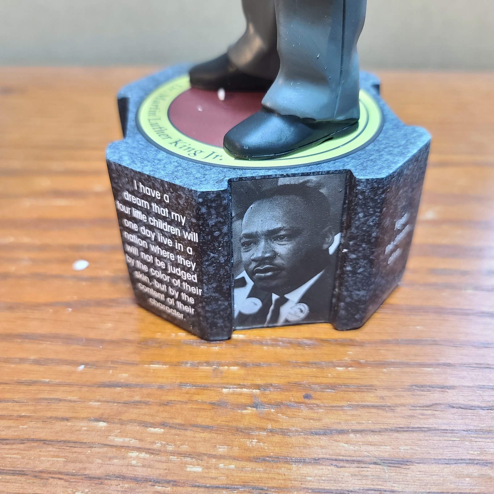 Martin Luther King Jr. sculpture designed by artist Keith Mallett. New In Box