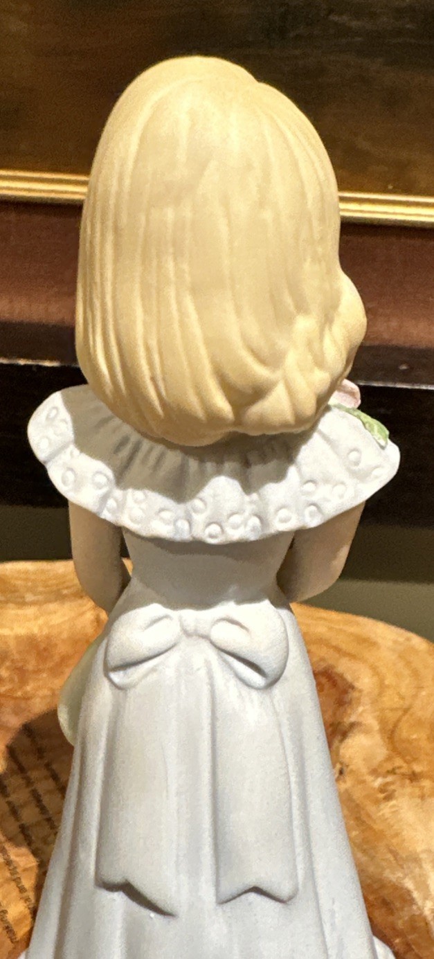Enesco Growing Up Girls 14th Birthday 6” Porcelain Figurine 1981