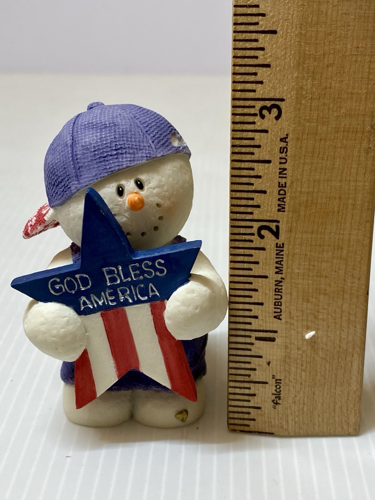 Sarah’s Attic Snowonder American Pride God Bless America Limited Edition