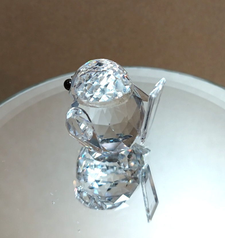 Swarovski Crystal Mini Sparrow Figurine In Original Box