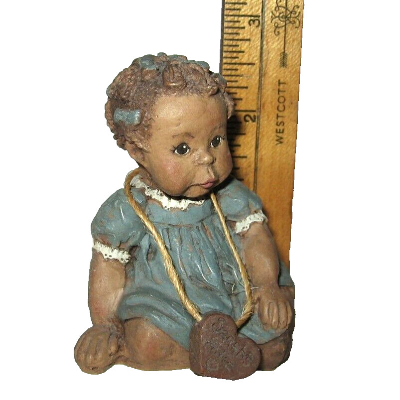 VTG Sarah’s Attic African American Girl Figurine Grammy’s Favorites