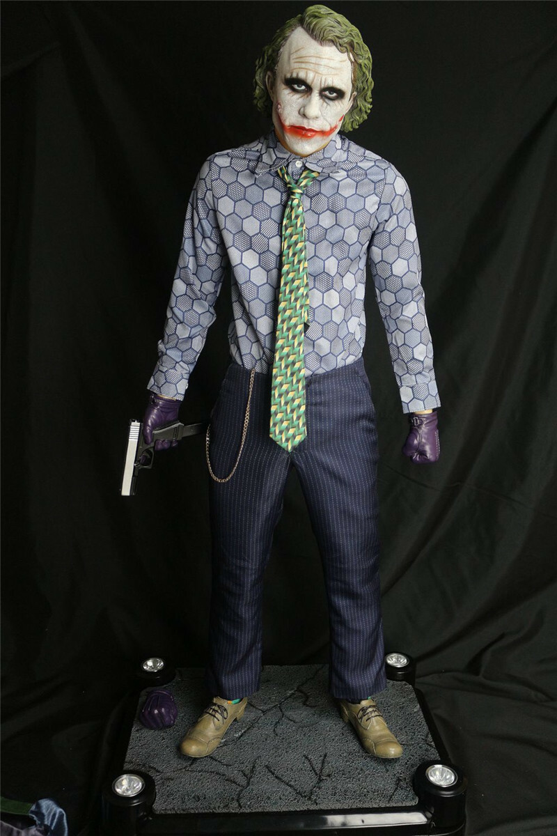 Prime 1 Studio 1/2 Heath Ledger JOKER Statue Resin Figurine Model GK Collectible