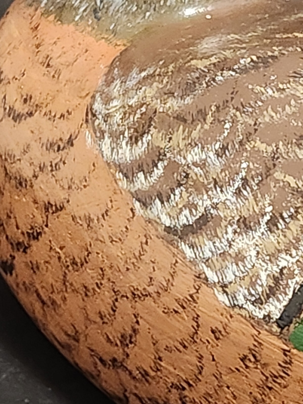 Vintage Wooden Hand Carved Duck Decoy American Wigeon – Signed