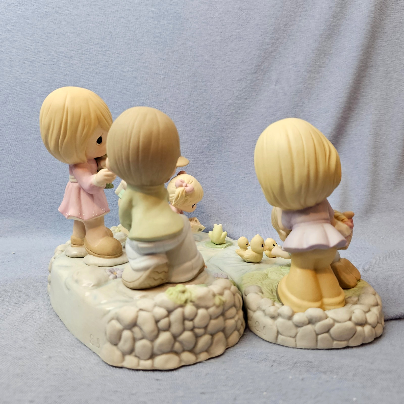 Precious Moments 2014 Collectors Club Loving Starts With You & Me Complete 3 pc