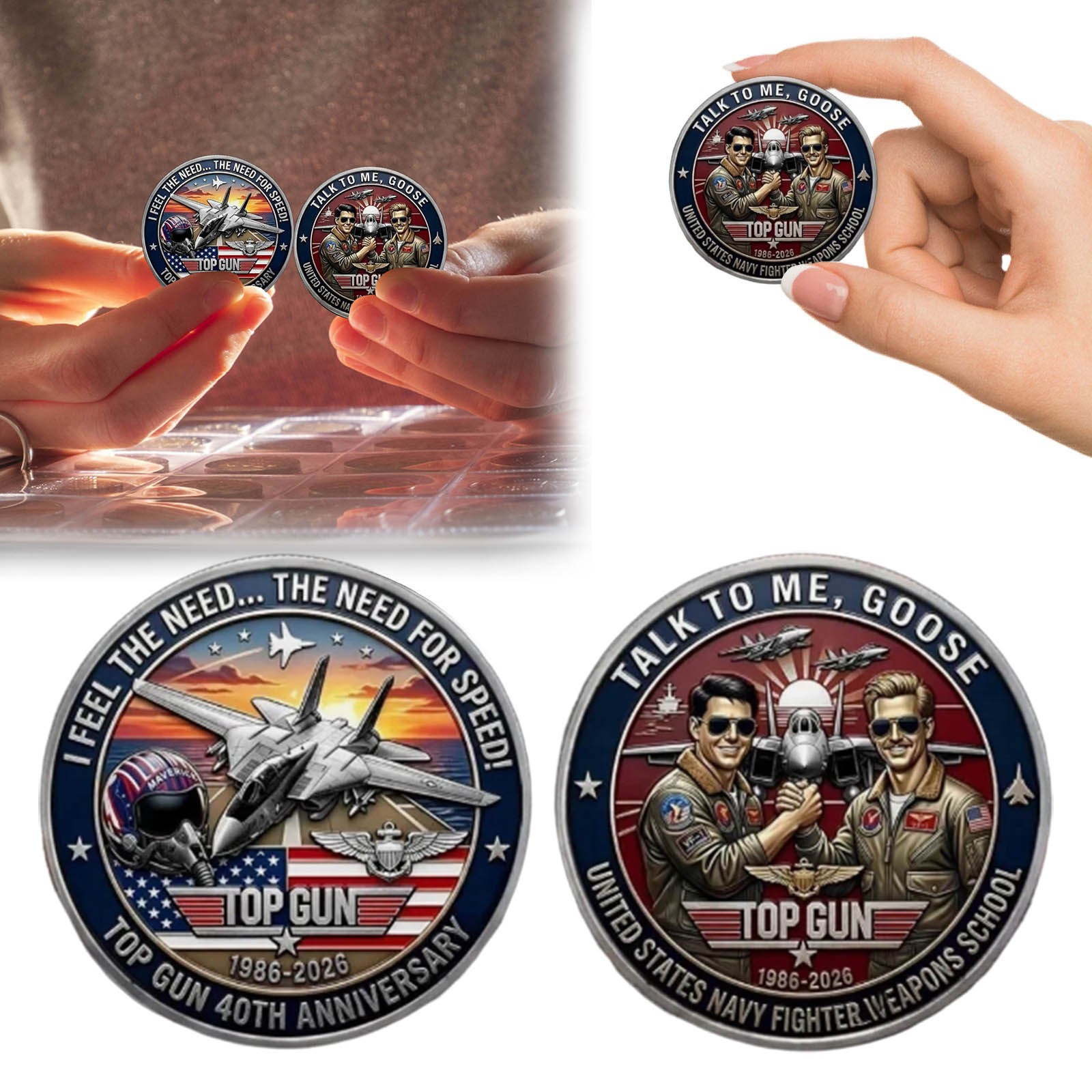 TOP GUN,1986-2026,TALK TO ME, GOOSE,UNITED STATES NAVY FIGHTER WEAPONS SCHOOL
