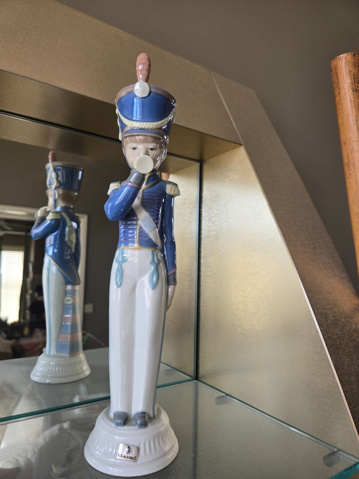 Vintage 1986 Lladro Cadet Soldier With Bugle
