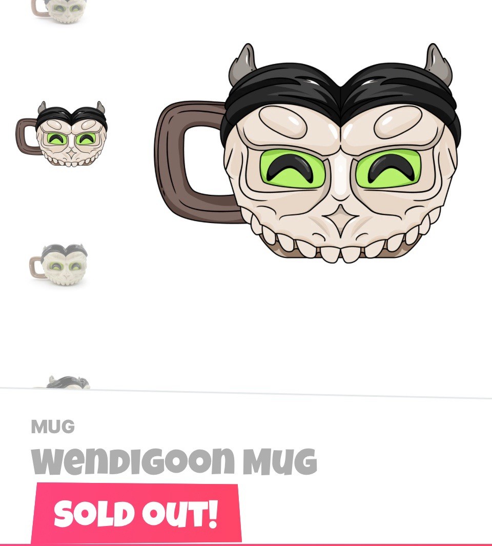 Youtooz * Wendigoon Mug * NEW *In Hand * #3 * Sold Out