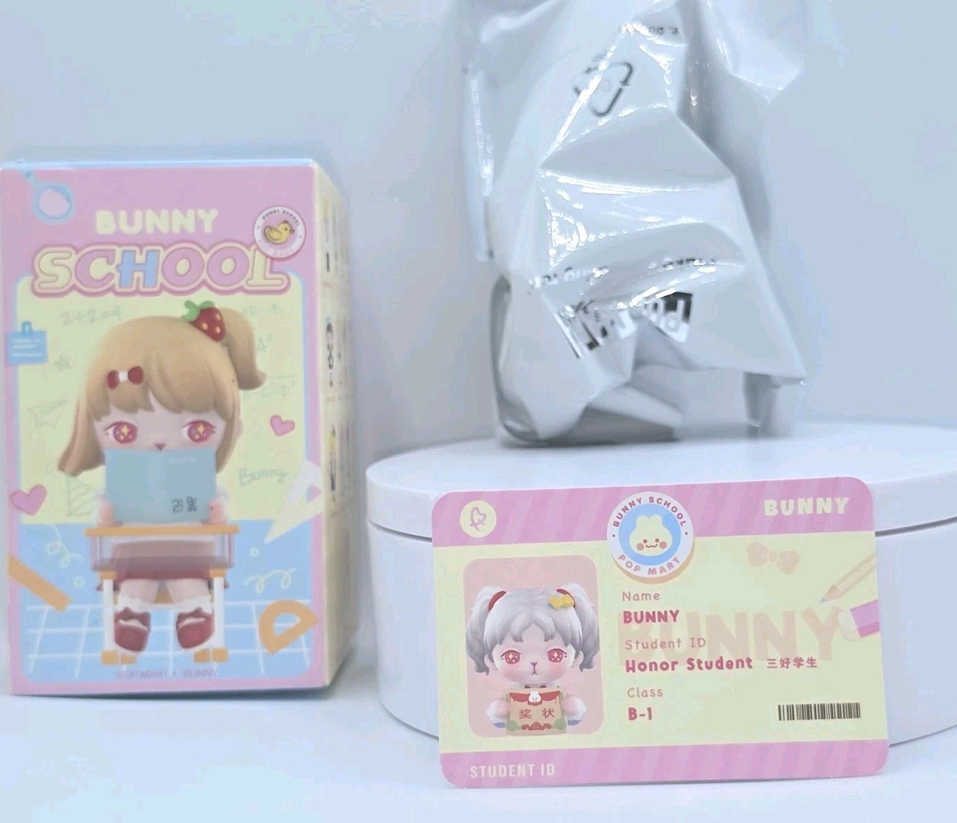 Honor Student- Bunny School Days New Sealed Bag