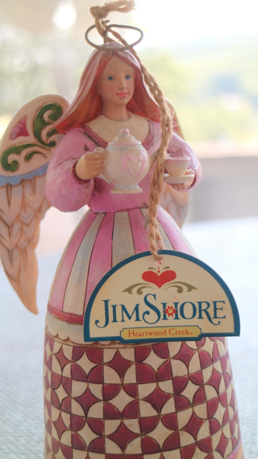 Jim Shore Giving Is It’s Own Reward Hand Painted Resin Figurine #4017634 abt 9″