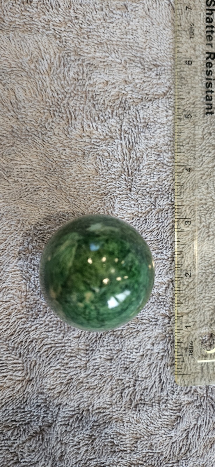 Vintage Alabaster Egg Italy Hand Carved. Likely Italian. 2.5″ X 1.75″