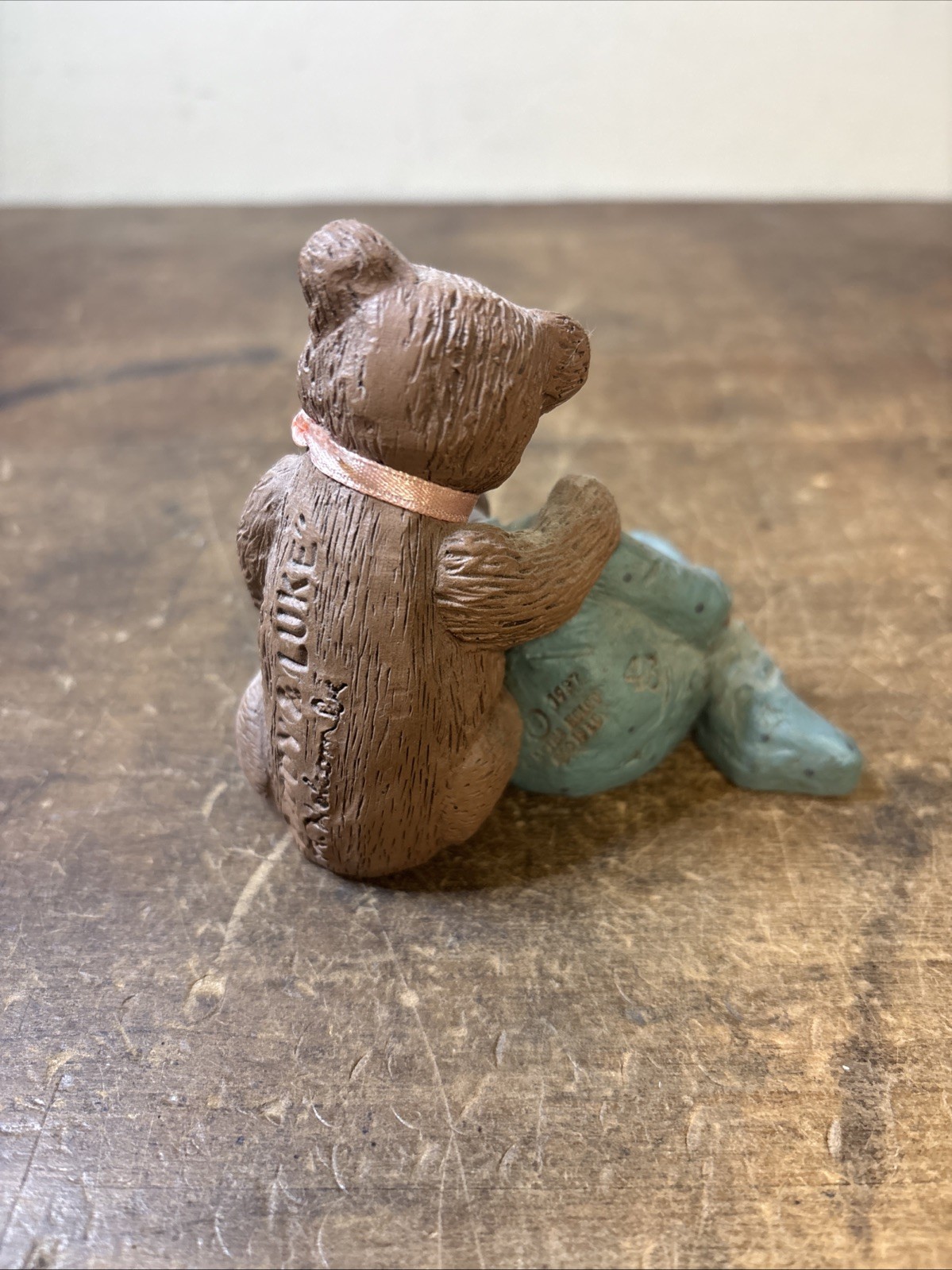 All God’s Children, Paddy Paw & Luke, African American Boy w/Teddy Bear Vtg 1997