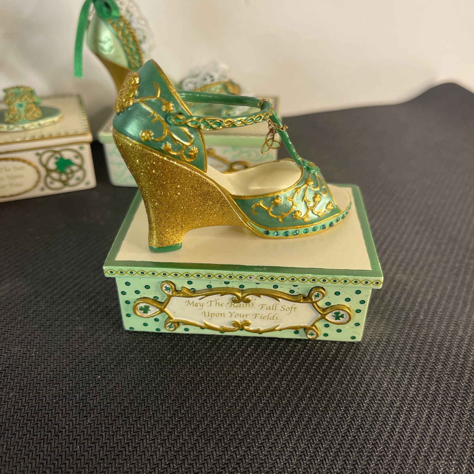 Lot Of 5 Hamilton Irish Blessings Shoe Collection! Great Collectible Lot!