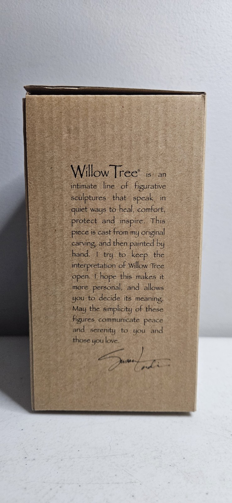 Willow Tree Angel of Friendship Figurine Pet Lover (NEW IN BOX) (FREE SHIPPING)