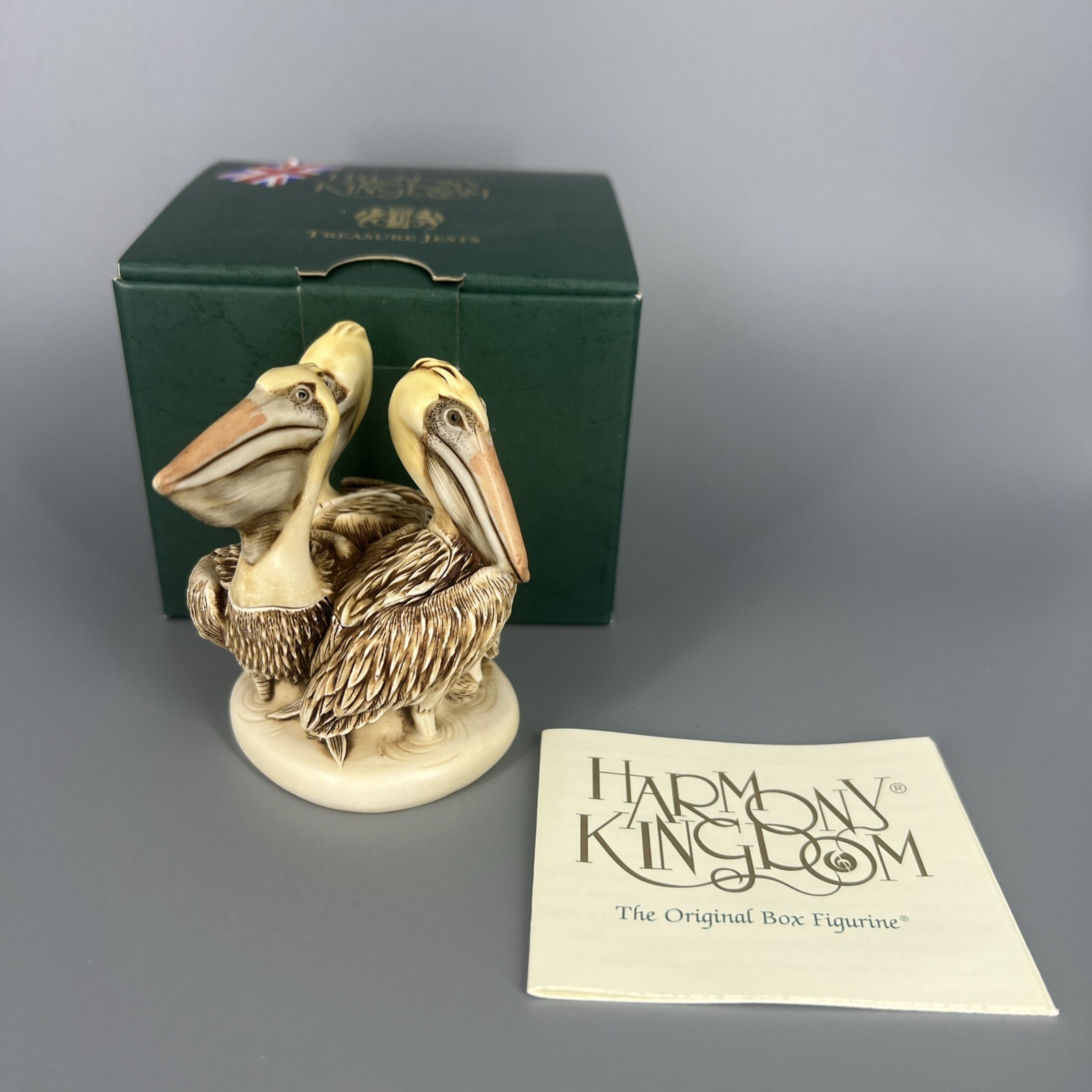 Harmony Kingdom Far From Home II Version 2 Pelicans Rare 150 Harmonyville 0593