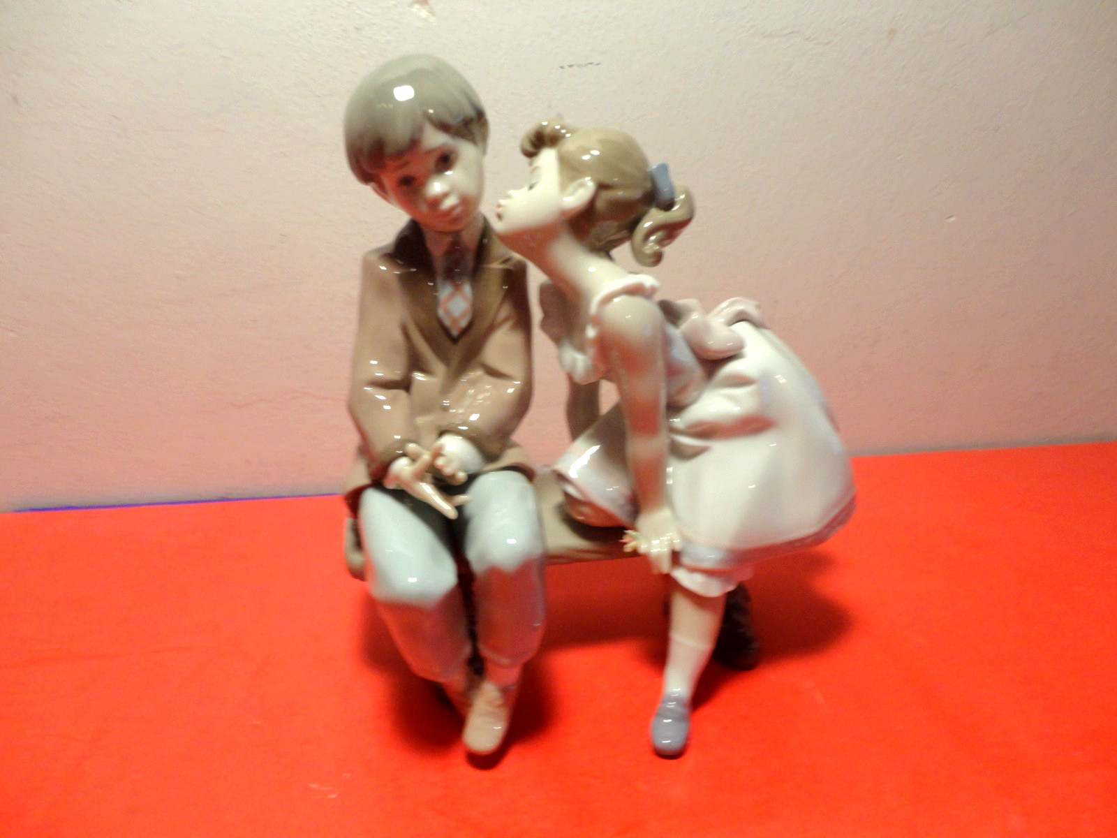 Lladro “Ten & Growing” # 7635 (1985-1995 Anniversary) Porcelain Figurine