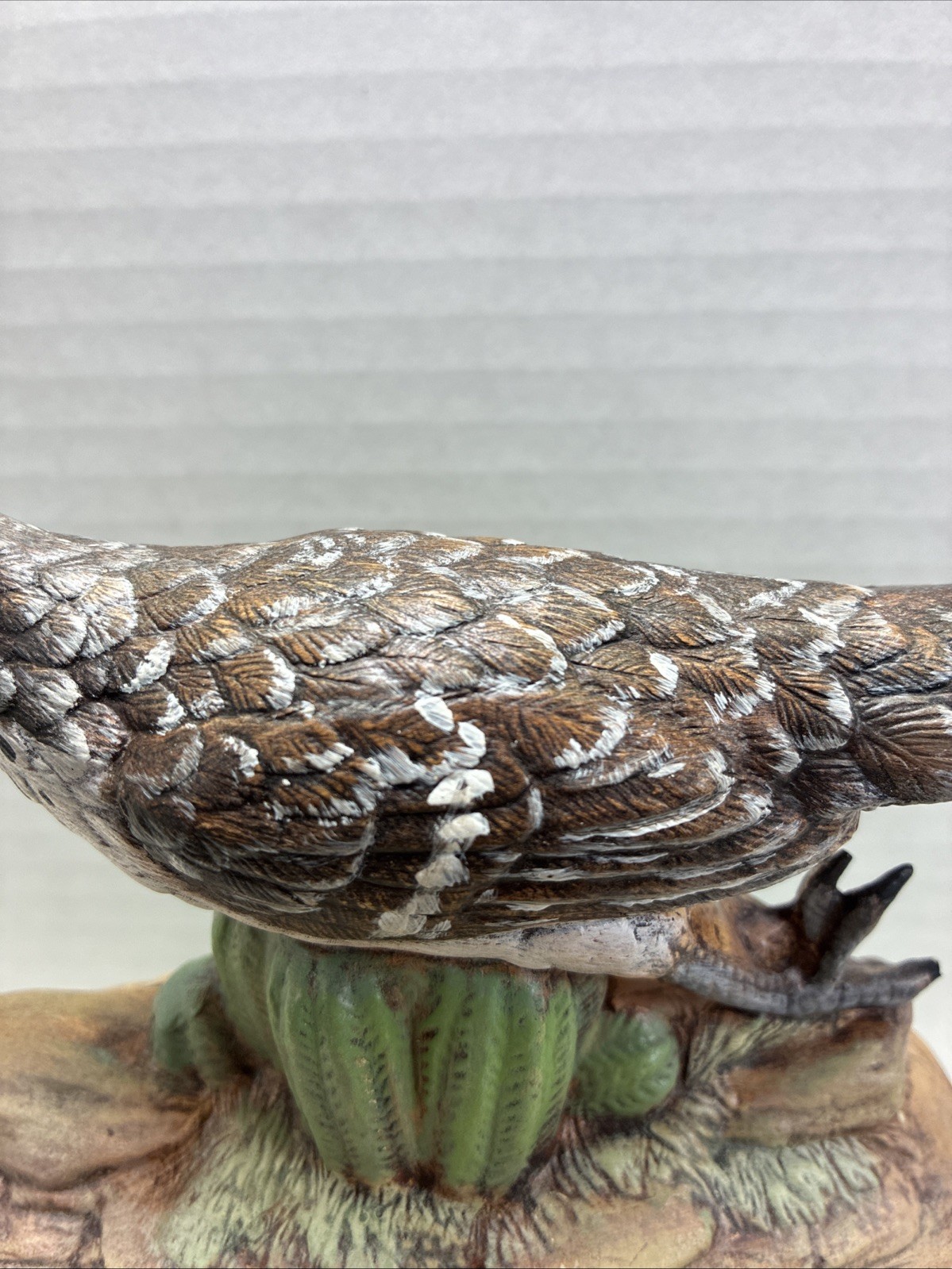 Vintage Ceramic Roadrunner Figurine Andrea Sadek Look Alike Made In 1982