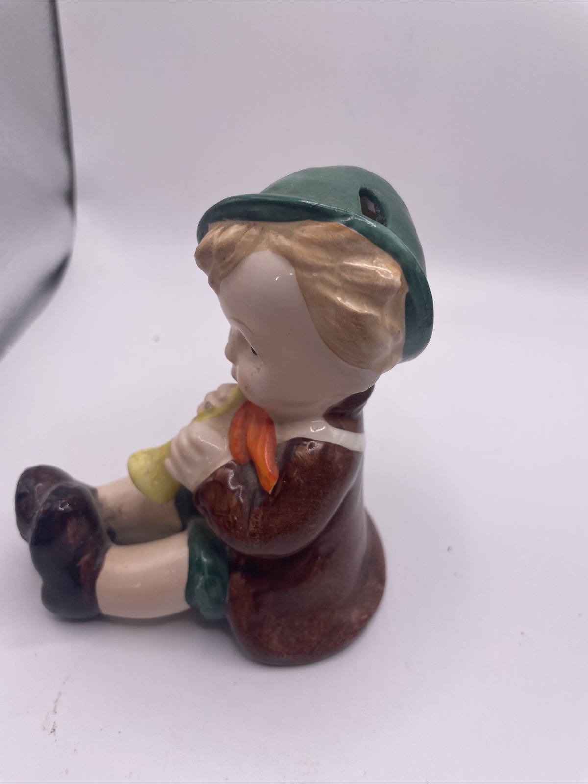 Rare Goebel Boy with a Flute/Pipe TMK2 #KF25, 4”