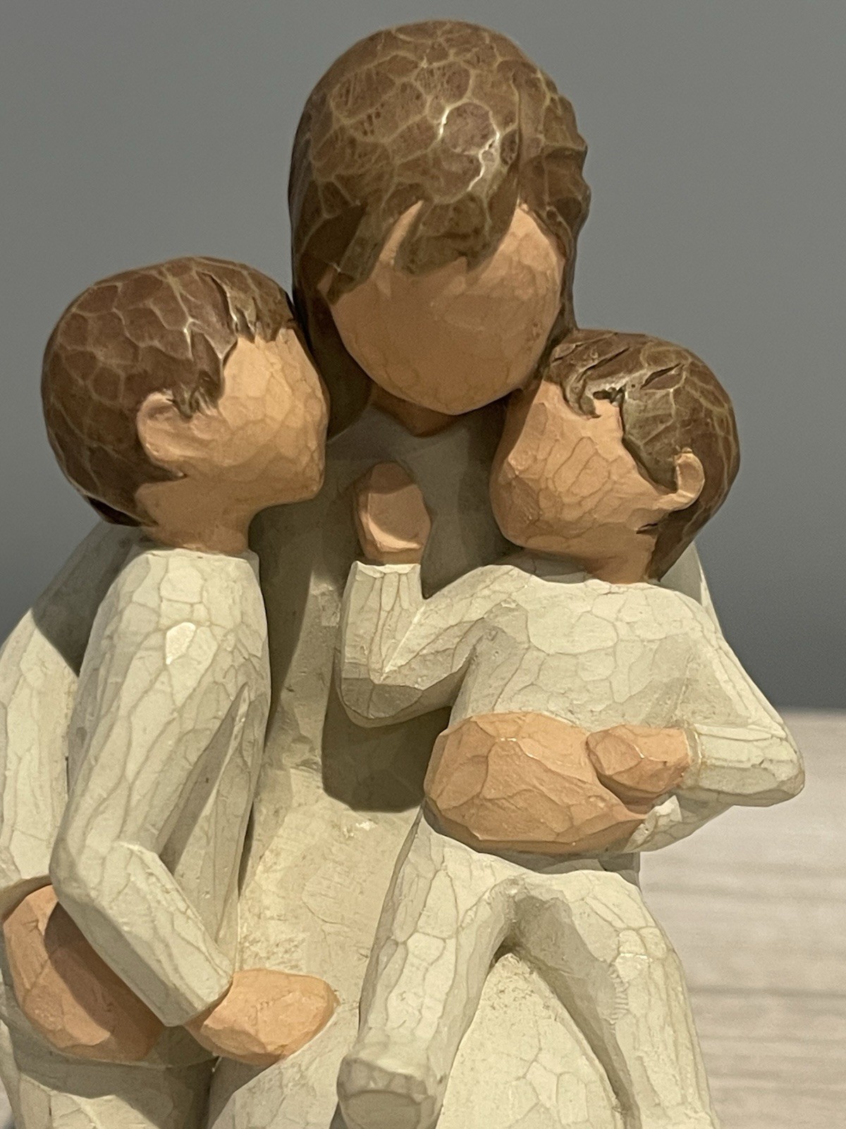 Willow Tree Quietly Figurine Mother And Children 2002