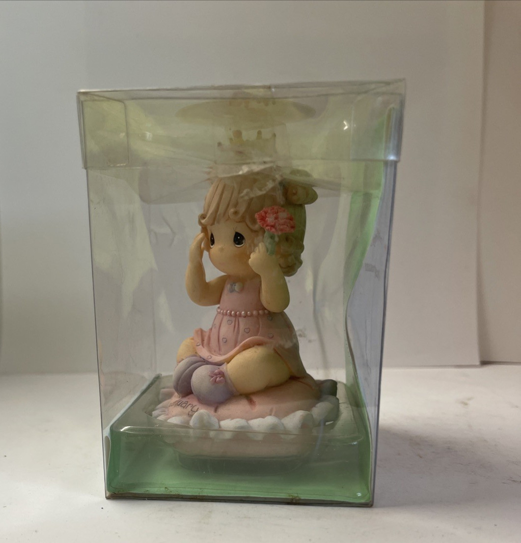 Precious Moments January Princess Collectable Porcelain Baby Figurine 2005