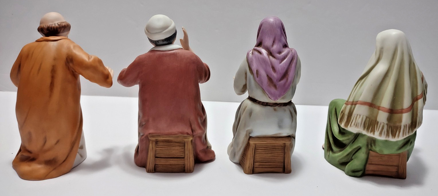 Home Interiors The Last Supper Jesus & Disciples Porcelain Figurines 89880 14 pc