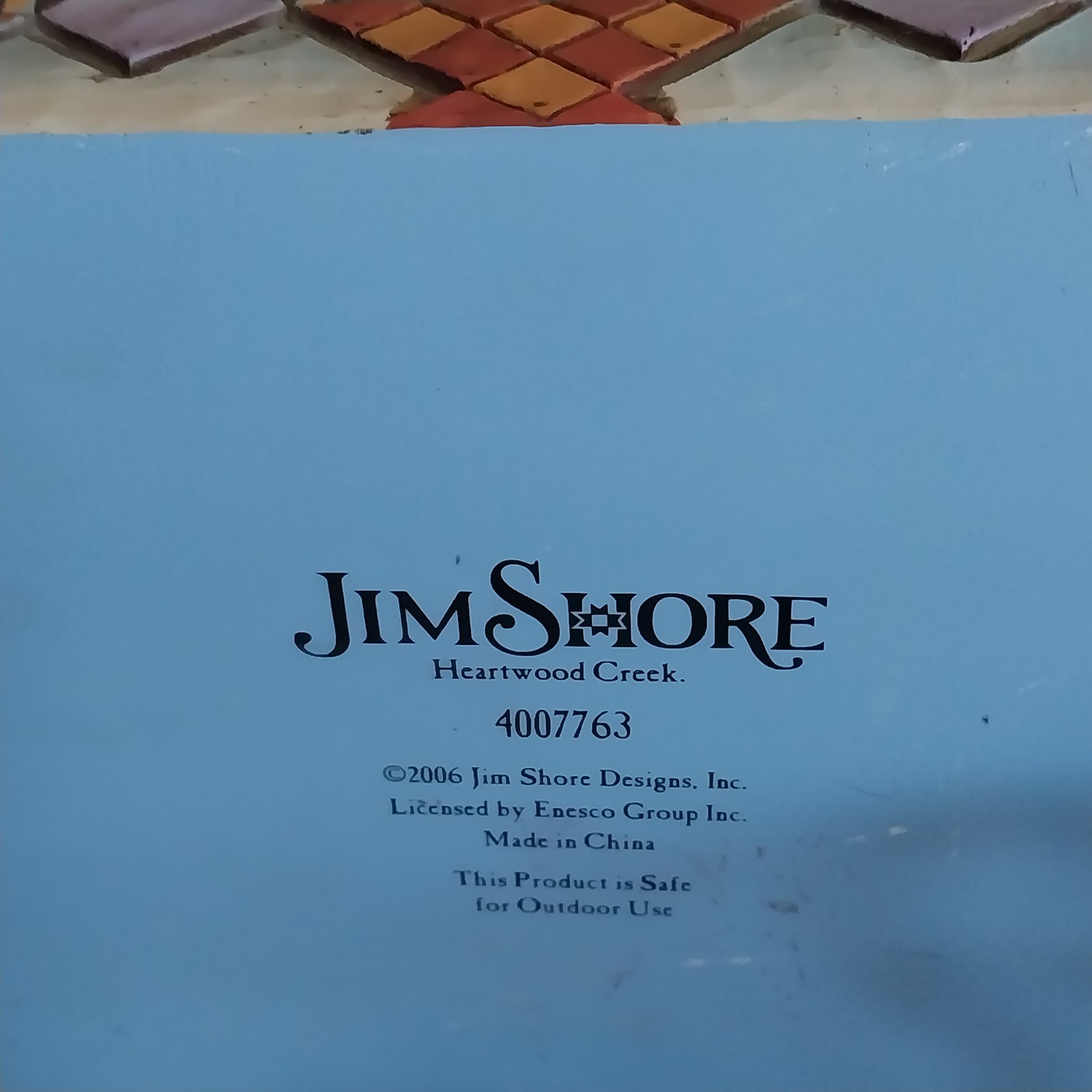 Jim Shore 4007763 Large Garden Gnome Blue Bird Staff Figure Statue 19″