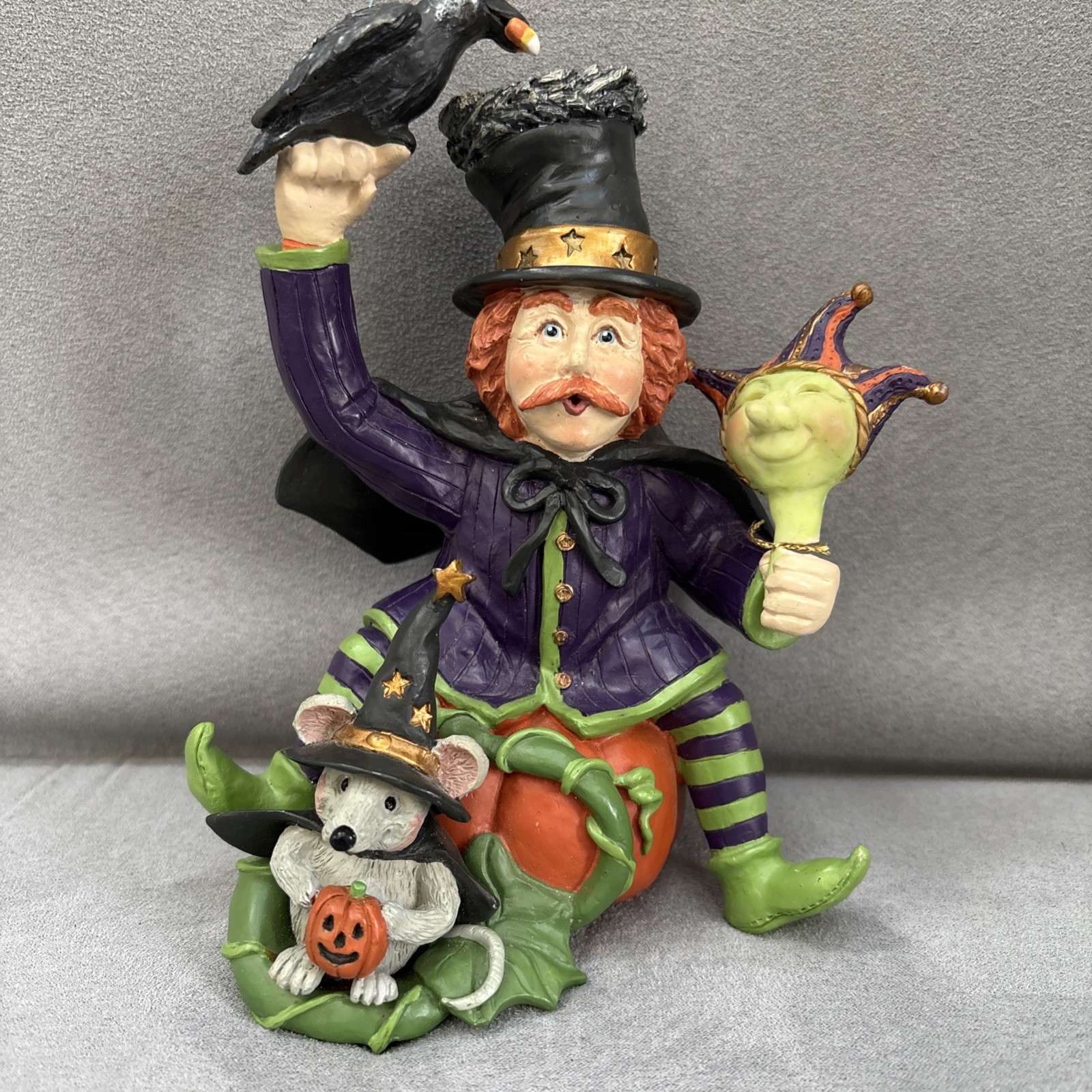 Shenandoah Designs Keeper of Halloween Collectible Figurine Vintage #1912/3500