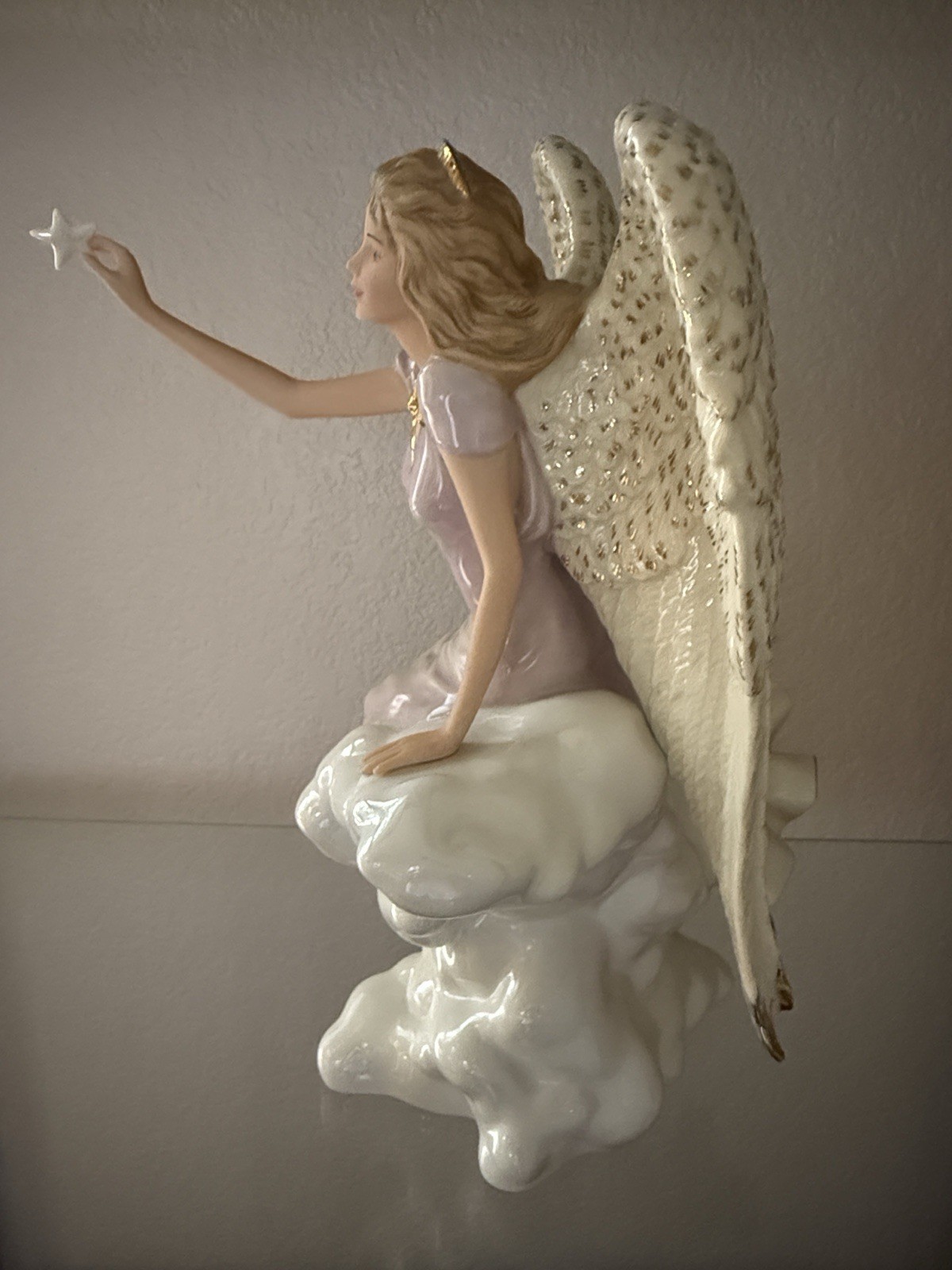Lenox “Star of the Millennium” Angel Figurine – Perfect Condition!