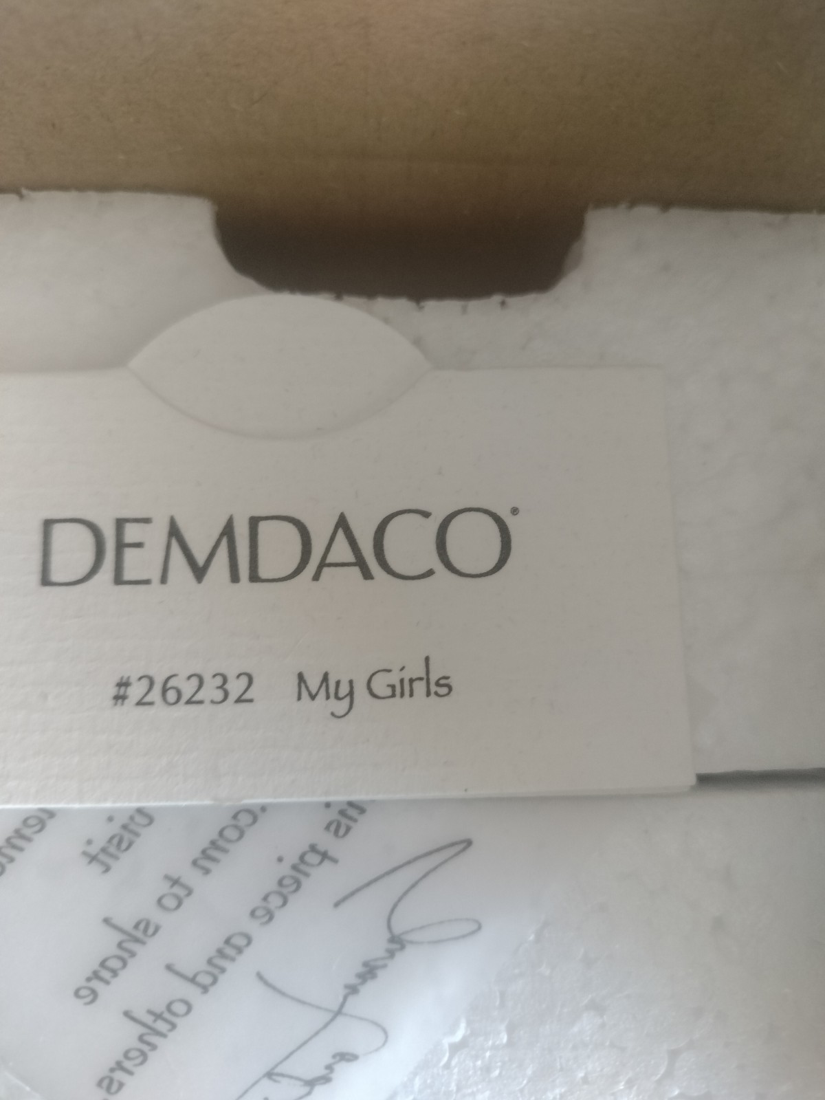 Demdaco Willow Tree Figurines- Mother and Son 26102 & My Girls 26232 NIB