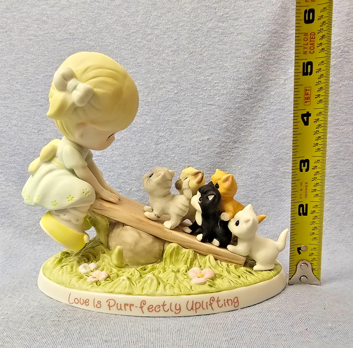 RARE! Precious Moments “Love is Purr-fectly Uplifting” 2014 ASPCA #A0465 Kittens